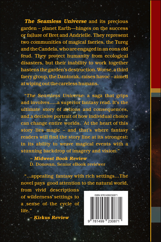 The Seamless Universe, Back Cover